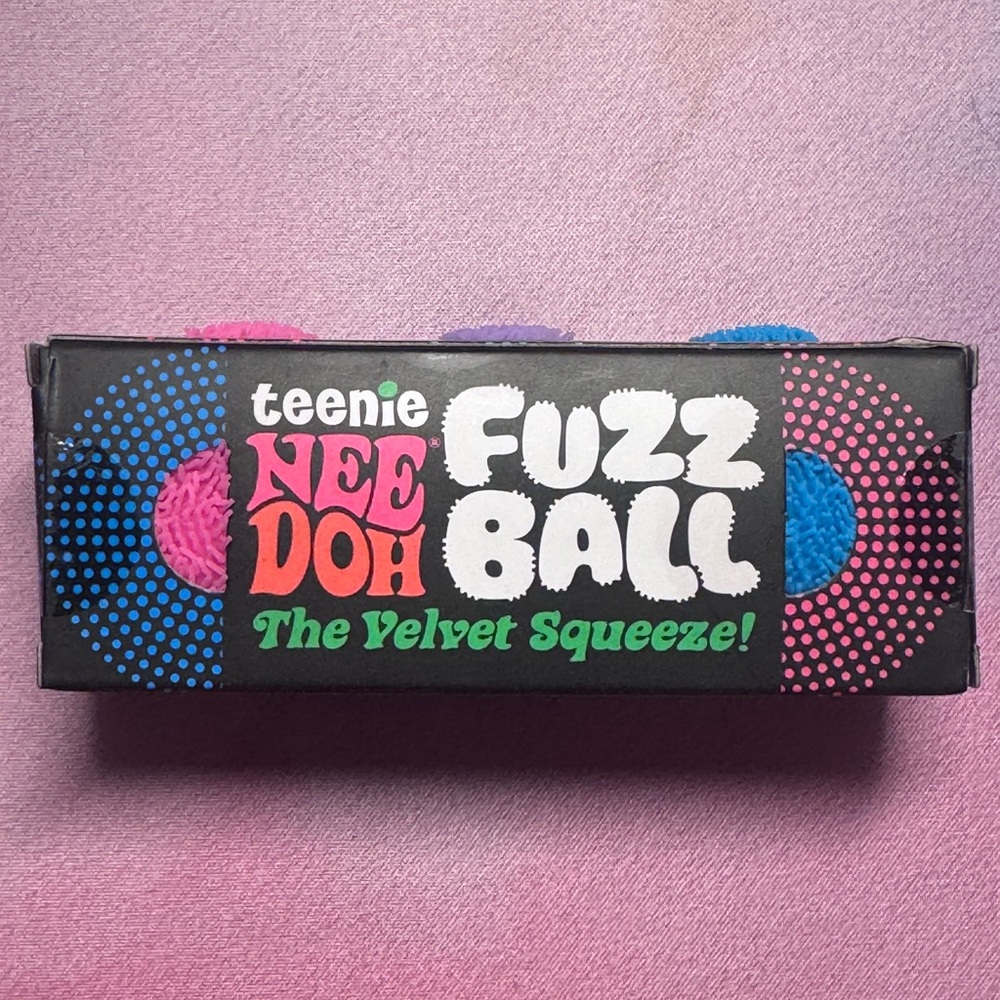 Teenie Needoh Fuzz Ball 3 pack